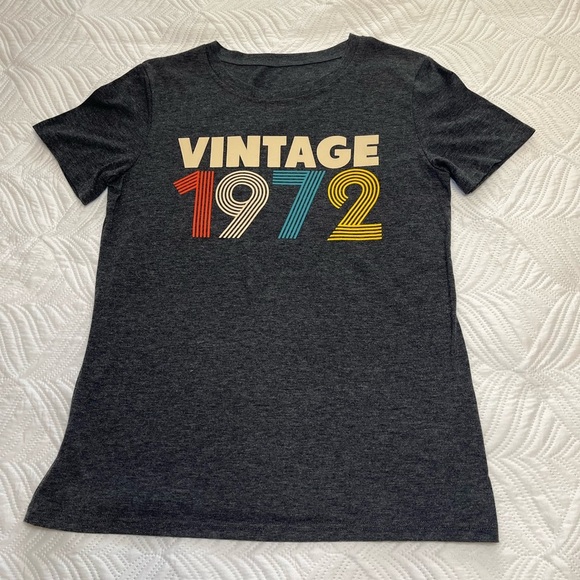 Vintage 1972 Graphic Tee - Blue - Picture 2 of 4